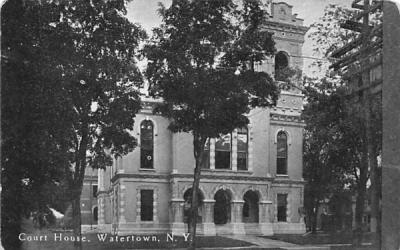 Court House Watertown, New York Postcard
