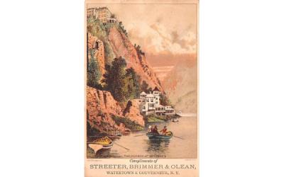The Hudson Trade card,  non postcard Watertown, New York