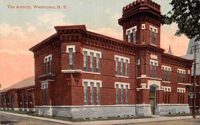 The Armory Watertown, New York Postcard
