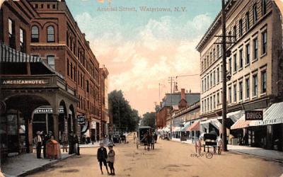Arsenal Street Watertown, New York Postcard