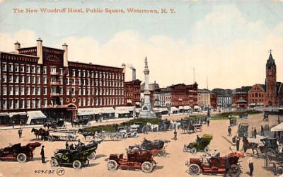 New Woodruff Hotel Watertown, New York Postcard