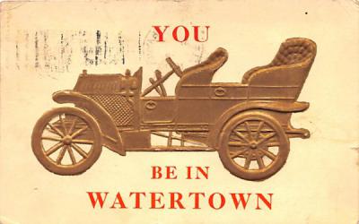 Old Car Watertown, New York Postcard