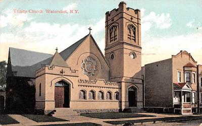 Trinity Church Watervliet, New York Postcard