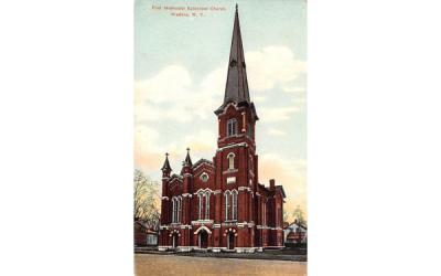 First Methodist Episcopal Church Watkins, New York Postcard