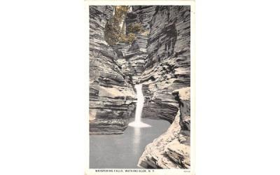 Whispering Falls Watkins Glen, New York Postcard