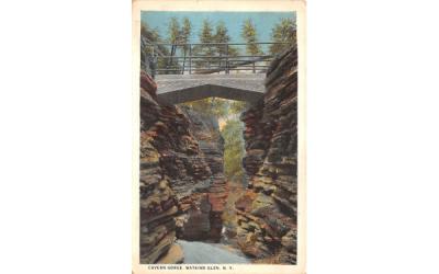 Cavern Gorge Watkins Glen, New York Postcard