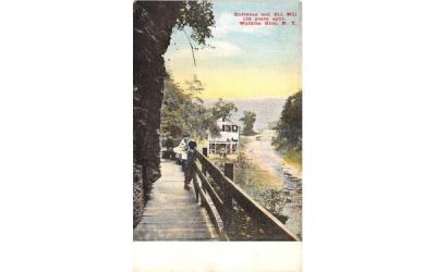 Old Mill Watkins Glen, New York Postcard