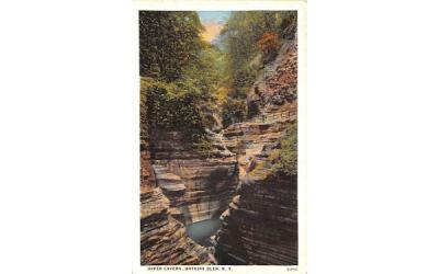 Upper Cavern Watkins Glen, New York Postcard