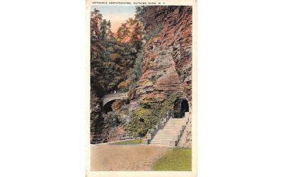 Amphitheatre Watkins Glen, New York Postcard