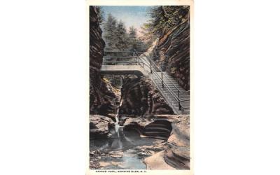 Fairies' Pool Watkins Glen, New York Postcard