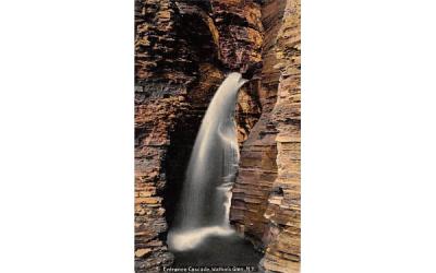 Cascade Watkins Glen, New York Postcard