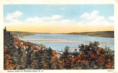 Seneca Lake Watkins Glen, New York Postcard