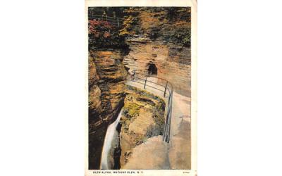 Glen Alpha Watkins Glen, New York Postcard