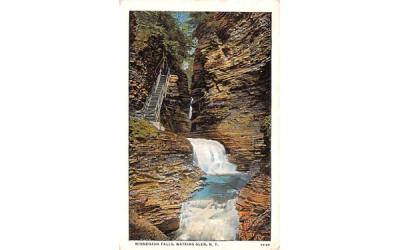 Minnehaha Falls Watkins Glen, New York Postcard