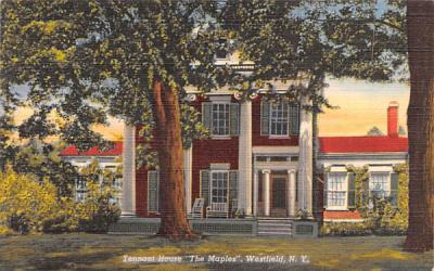 Tennant House Westfield, New York Postcard