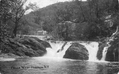 Falls West Hebron, New York Postcard