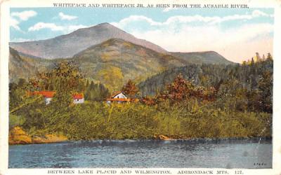 Ausable River Whiteface Mountain, New York Postcard