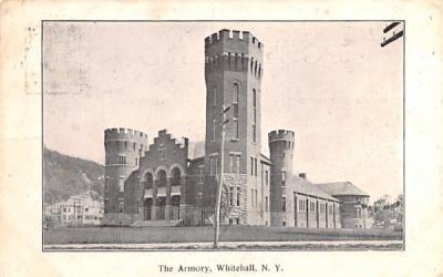 The Armory Whitehall, New York Postcard