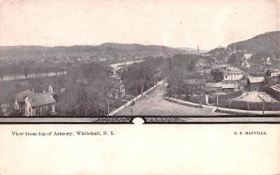 Armory Whitehall, New York Postcard