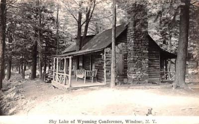 Sky Lake of Wyoming Conference Windsor, New York Postcard