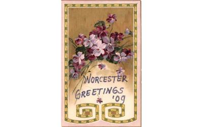 Greetings from Worcester, New York Postcard