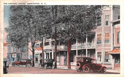 Central House Worcester, New York Postcard