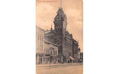 Town Hall Waterford, New York Postcard
