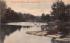 The Mill Pond White Sulphur Springs, New York Postcard