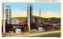 Sinclair Wellsville Refinery New York Postcard