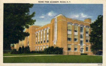 Rome Free Academy - New York NY Postcard