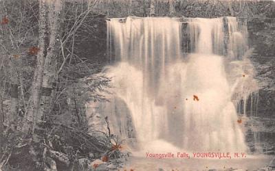 Youngsville Falls New York Postcard