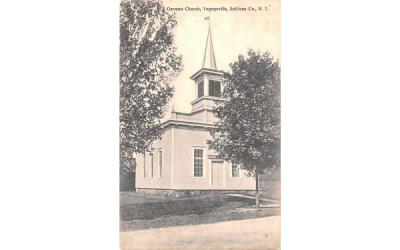 German Church Youngsville, New York Postcard