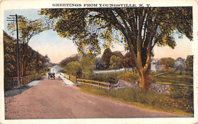 Greetings From Youngsville, New York Postcard