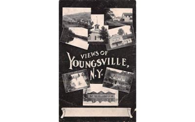 Views of Youngsville, New York Postcard