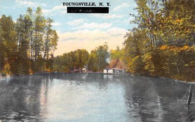 Water View Youngsville, New York Postcard