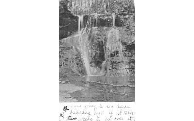 Indian Falls Youngsville, New York Postcard