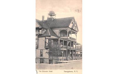 Eldorado Hotel Youngstown, New York Postcard