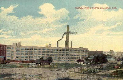 Goodyear Tire and Rubber CO. - Akron, Ohio OH Postcard