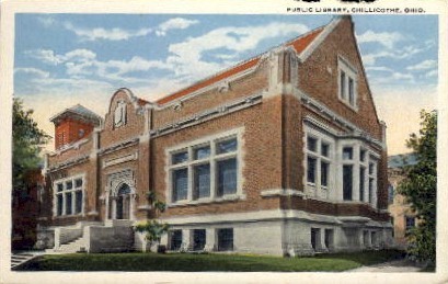 Public Library - Chillicothe, Ohio OH Postcard