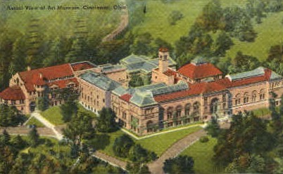 Art Museum - Cincinnati, Ohio OH Postcard