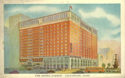 Hotel Gibson - Cincinnati, Ohio OH Postcard