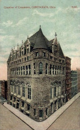 Chamber of Commerce - Cincinnati, Ohio OH Postcard