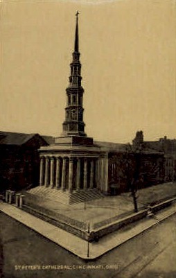 St. Peter's Cathedral - Cincinnati, Ohio OH Postcard