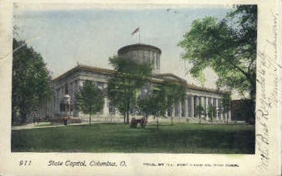 State Capitol - Columbus, Ohio OH Postcard