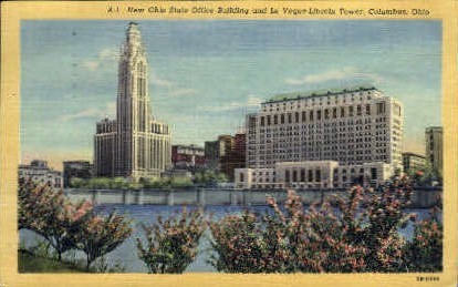 Ohio State Office Building - Columbus Postcard
