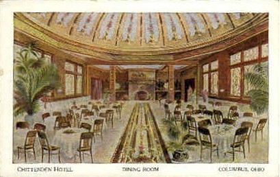 The Chittenden Hotel - Columbus, Ohio OH Postcard