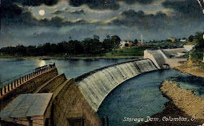 Storage Dam - Columbus, Ohio OH Postcard