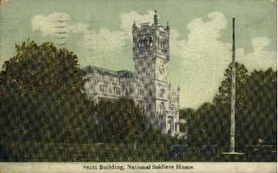Scott Building, National Soldiers Home - Columbus, Ohio OH Postcard
