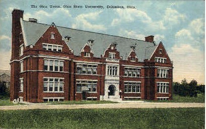 The Ohio Union, Ohio State University - Columbus Postcard