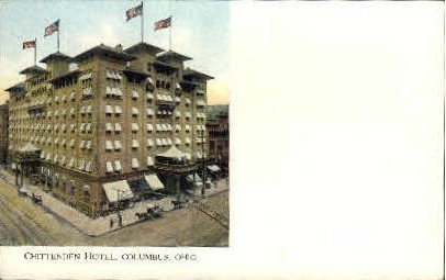 The Chittenden Hotel - Columbus, Ohio OH Postcard